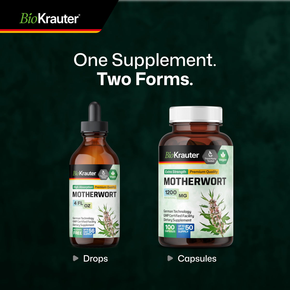 BIO KRAUTER Motherwort Liquid Extracts