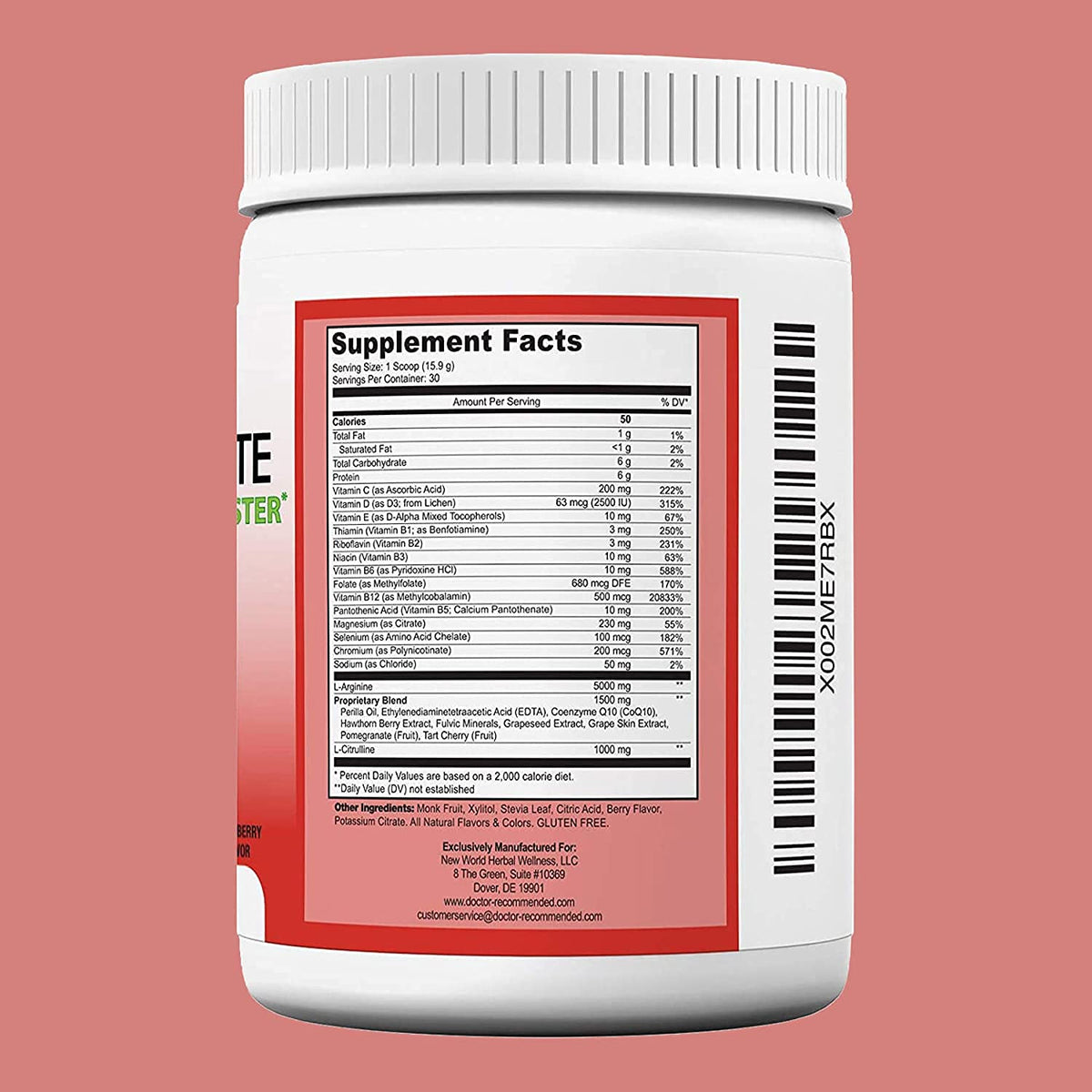 DOCTOR RECOMMENDED SUPPLEMENTS Cardio Complete - Heart Health Support
