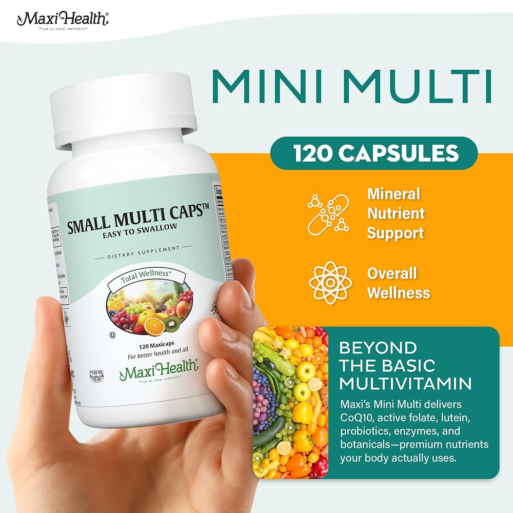 Maxi Health - Multivitamin for Women & Men - Daily Mens & Womens