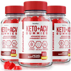 NutraRize KetoKandies Keto+ACV Gummies Weight Loss - 180 Gummies