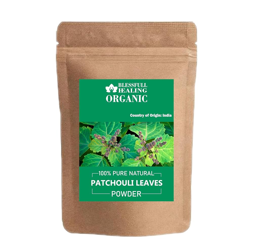 Blessfull Healing Organic Patchouli Leaves Powder 100% Pure Natural