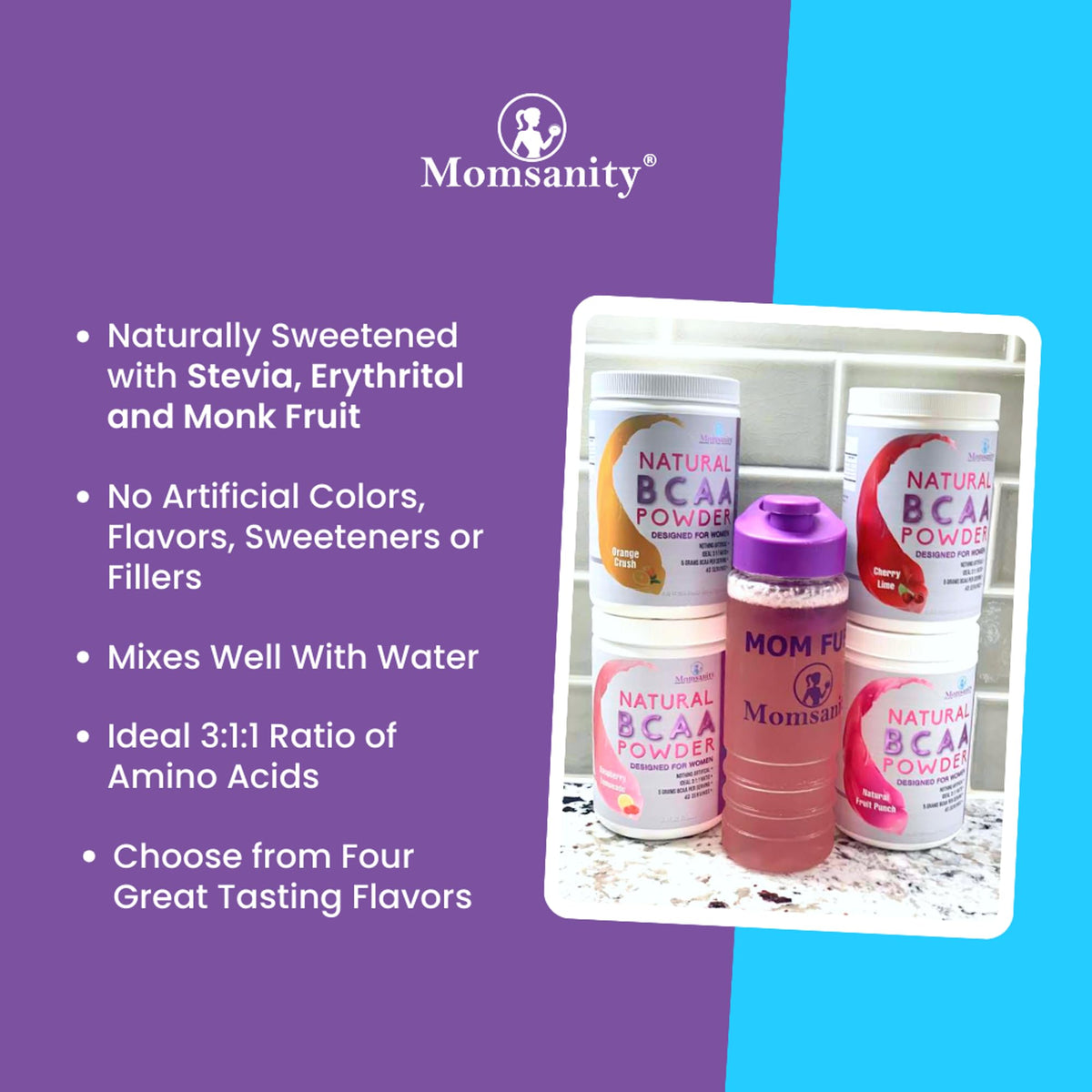 Momsanity BCAA Powder for Women