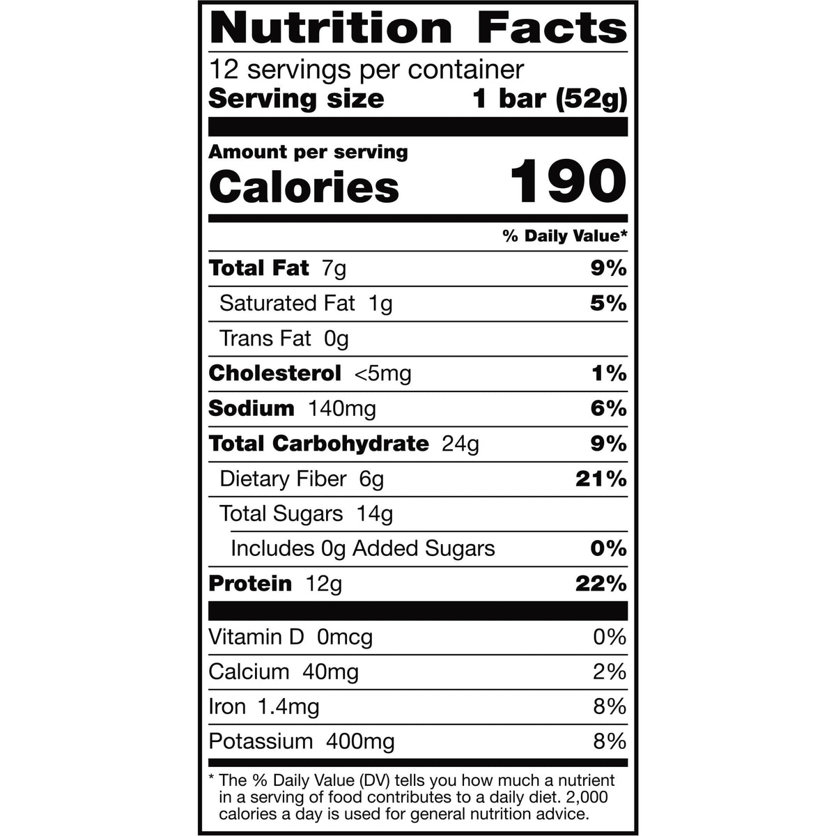 RXBAR Protein Bars, 12g Protein, Gluten Free Snacks, Strawberry, 22oz