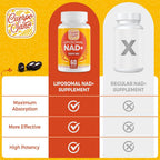 Rhameph Cuerpo Sano 2000 MG NAD Supplement - Liposomal NAD+ for Women