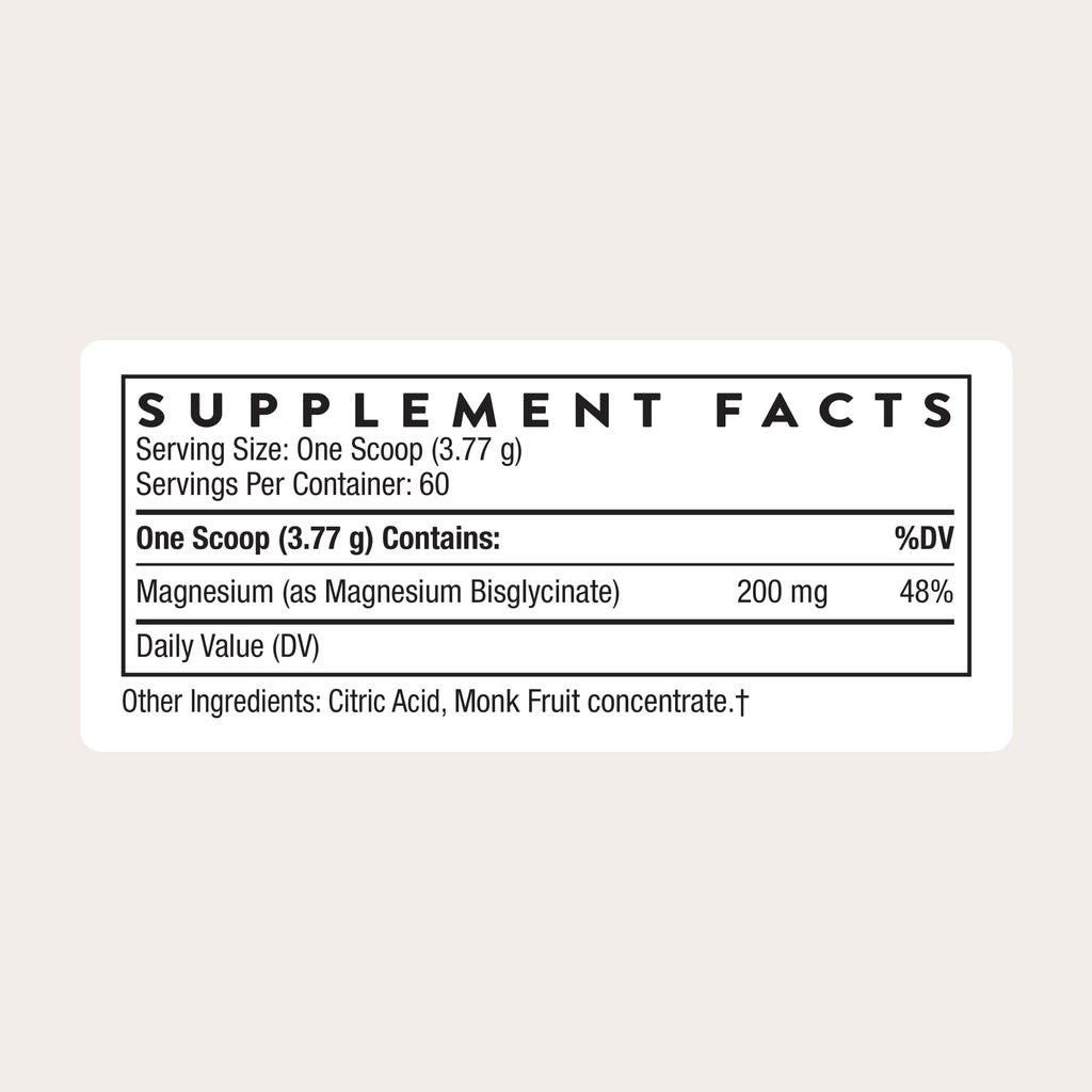 THORNE Magnesium Bisglycinate Powder - 60 Servings - image 2