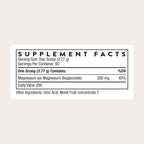 THORNE Magnesium Bisglycinate Powder - 60 Servings - image 2