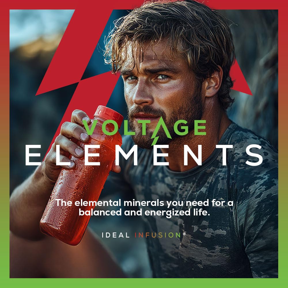Ideal Infusion Voltage Elements Electrolytes with Celtic Sea Salt