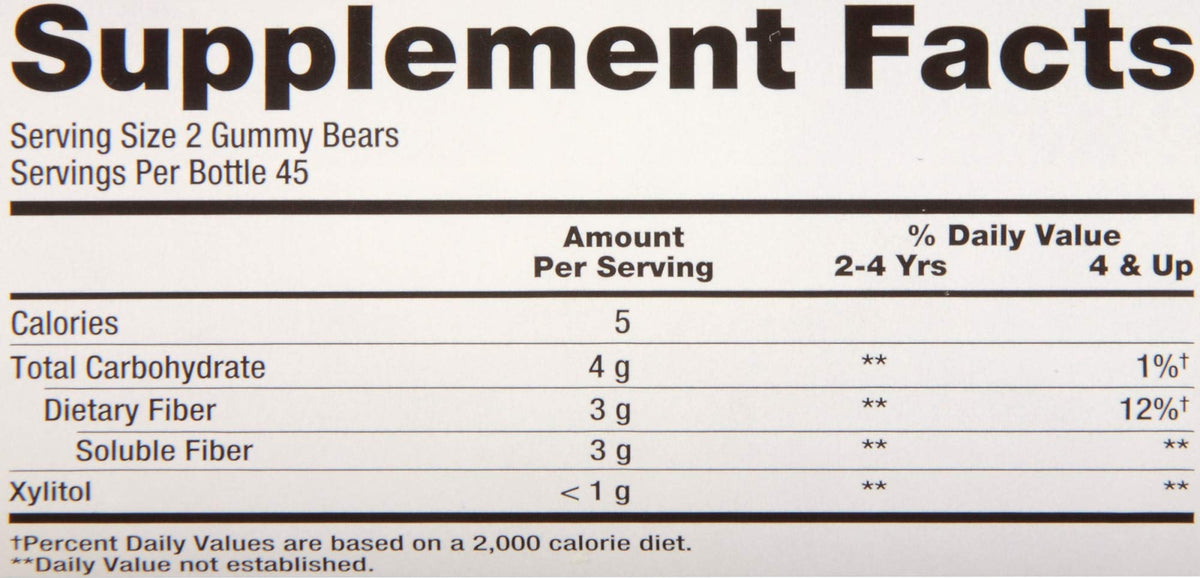 Lil Critters Fiber Gummy Bears - 90 Count - image 5