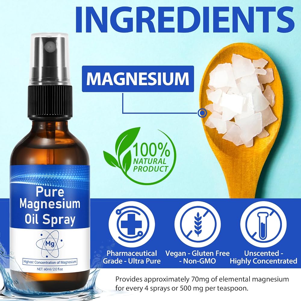 Xaarty Magnesium Oil Spray for Feet - 2 Fl Oz - image 2