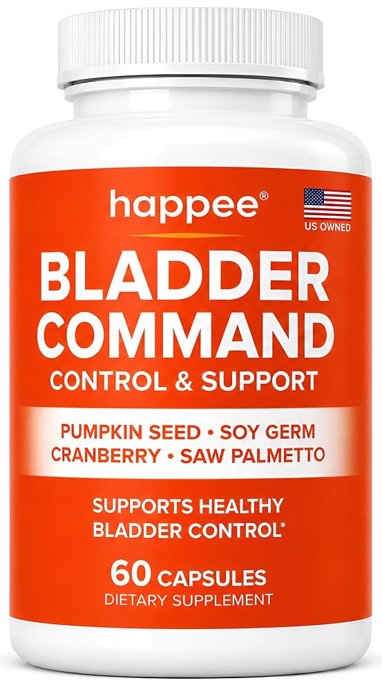 Happee Bladder Control Supplement Women & Men - Daily Bladder Support