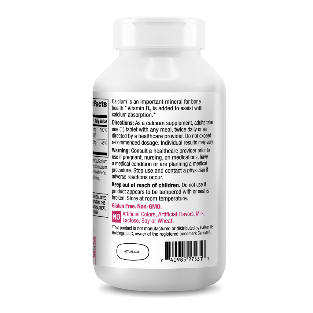 21st Century Calcium Plus D Supplement Tablet 600 mg - 400 Tablets - image 9
