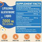 Prunucis 2000MG Liposomal Glutathione Liquid