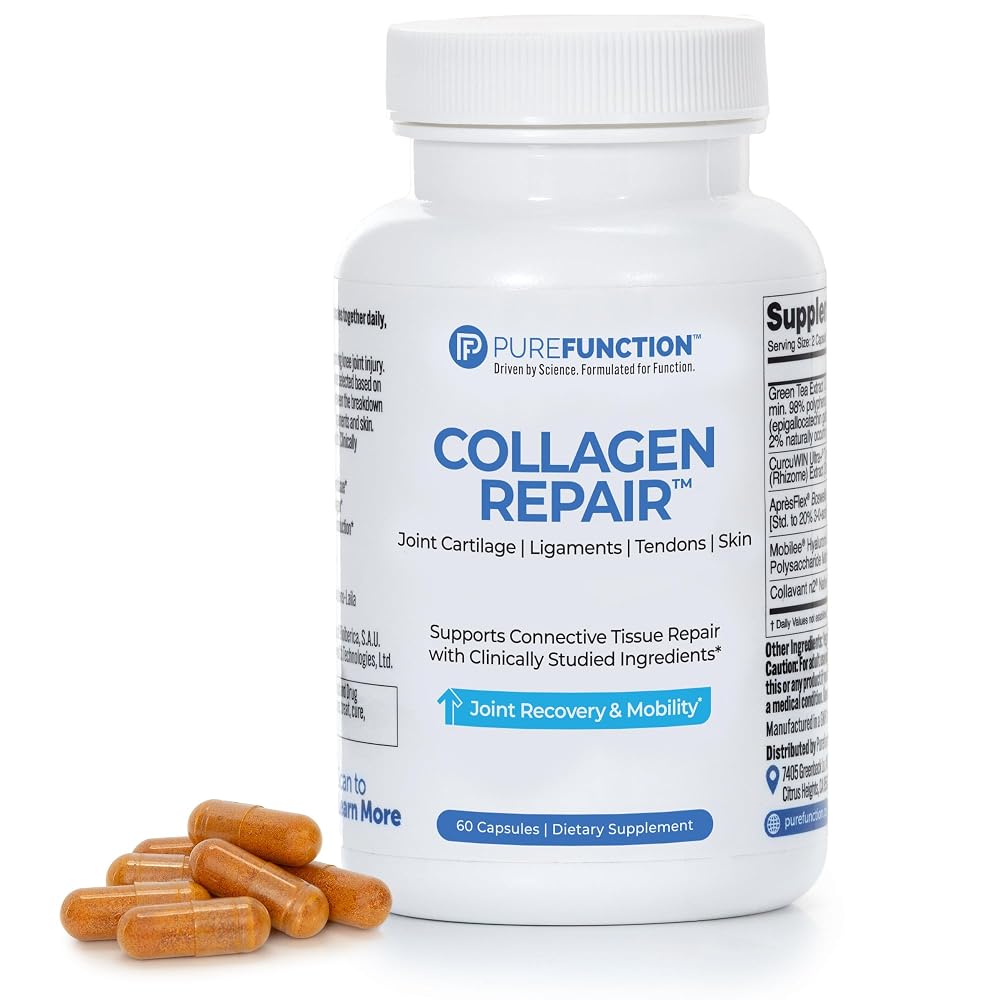 PUREFUNCTION Collagen Repair Joint Support - 60 Capsules