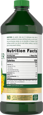 Carlyle Sunflower Lecithin Liquid - 16 fl oz (Pack of 2) - image 2