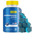 MEGNETA Ashwagandha Gummies Blueberry Flavor - 60 Gummies