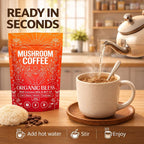 Organic Bless Mushroom Coffee Instant Powder - 30 Servings - image 6