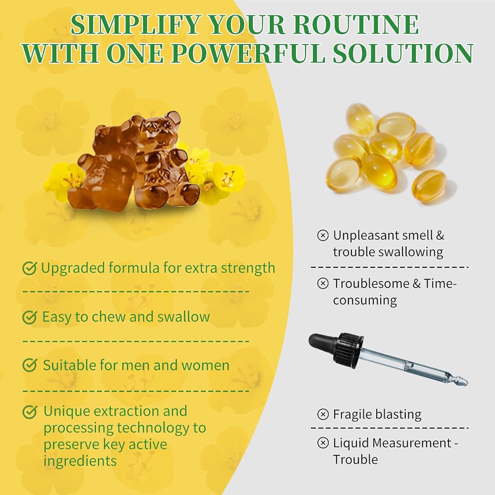 Lukaree Mullein Gummies for Lung Cleanse & Lymphatic Drainage - 120 Count - image 6
