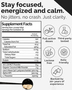 Keto Brainz Nootropic Creamer with Lion's Mane & C8 MCT - 30 Servings - image 6