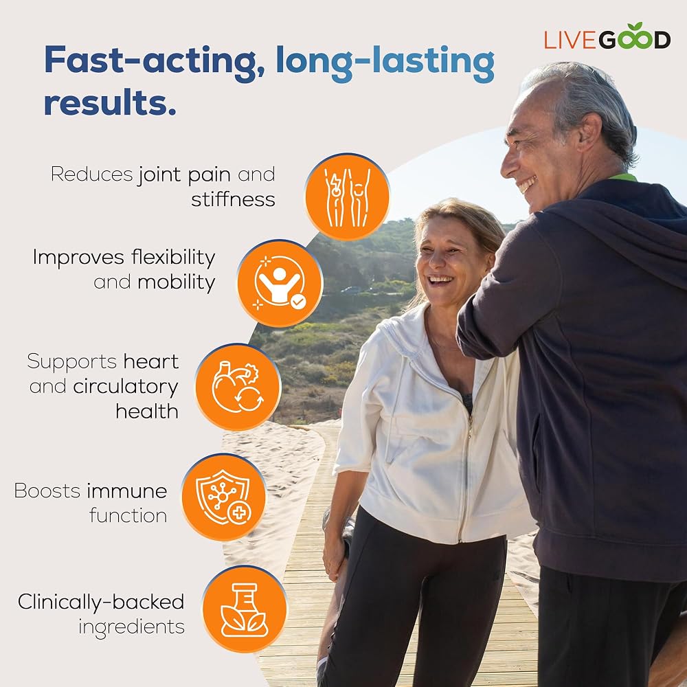 LIVEGOOD Factor 4 Omega 3 Fish Oil with CoQ10 - 60 Softgels - image 5