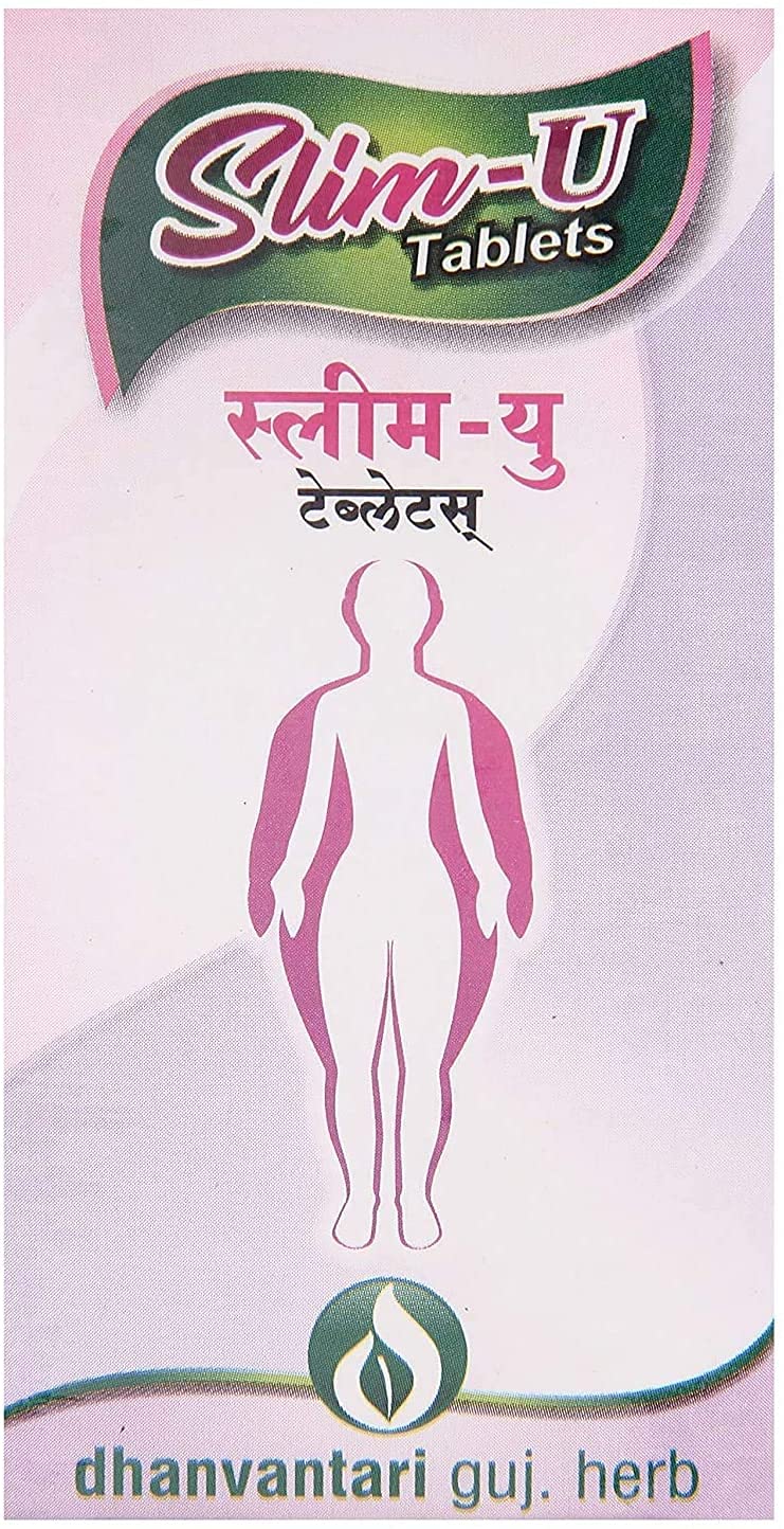 Dhanvantari Slim U Ayurvedic Tablet - 1000 Tablets