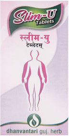 Dhanvantari Slim U Ayurvedic Tablet - 1000 Tablets