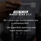Kaged BCAA Powder Plant-Based Fermented - 72 Servings - image 7