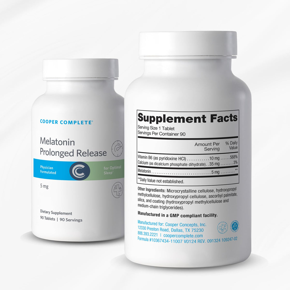 Cooper Complete Extended Release Melatonin 5 mg - 90 Tablets - image 2