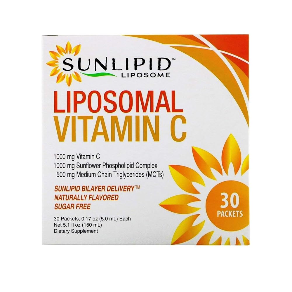 SunLipid Liposomal Vitamin C with MCT Oil - 30 Packets
