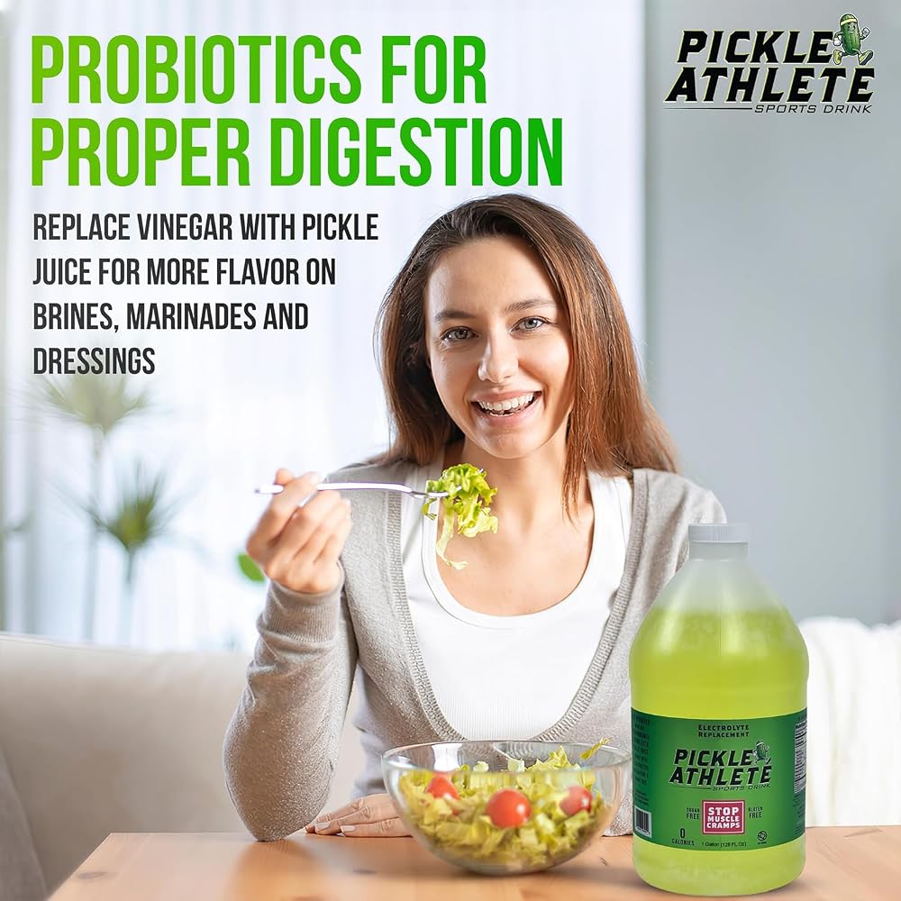 Pickle Athlete Dill Pickle Juice Sports Drink - 128 Fl Oz - image 5