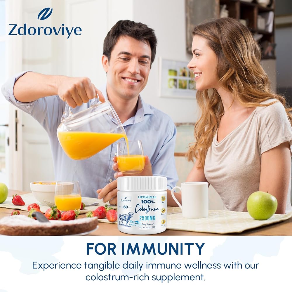 Zdoroviye Liposomal Bovine Colostrum Powder - 60 Servings - image 4