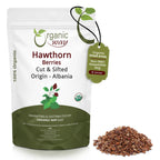 Organic Way Hawthorn Berries Cut & Sifted - Herbal Tea - Origin