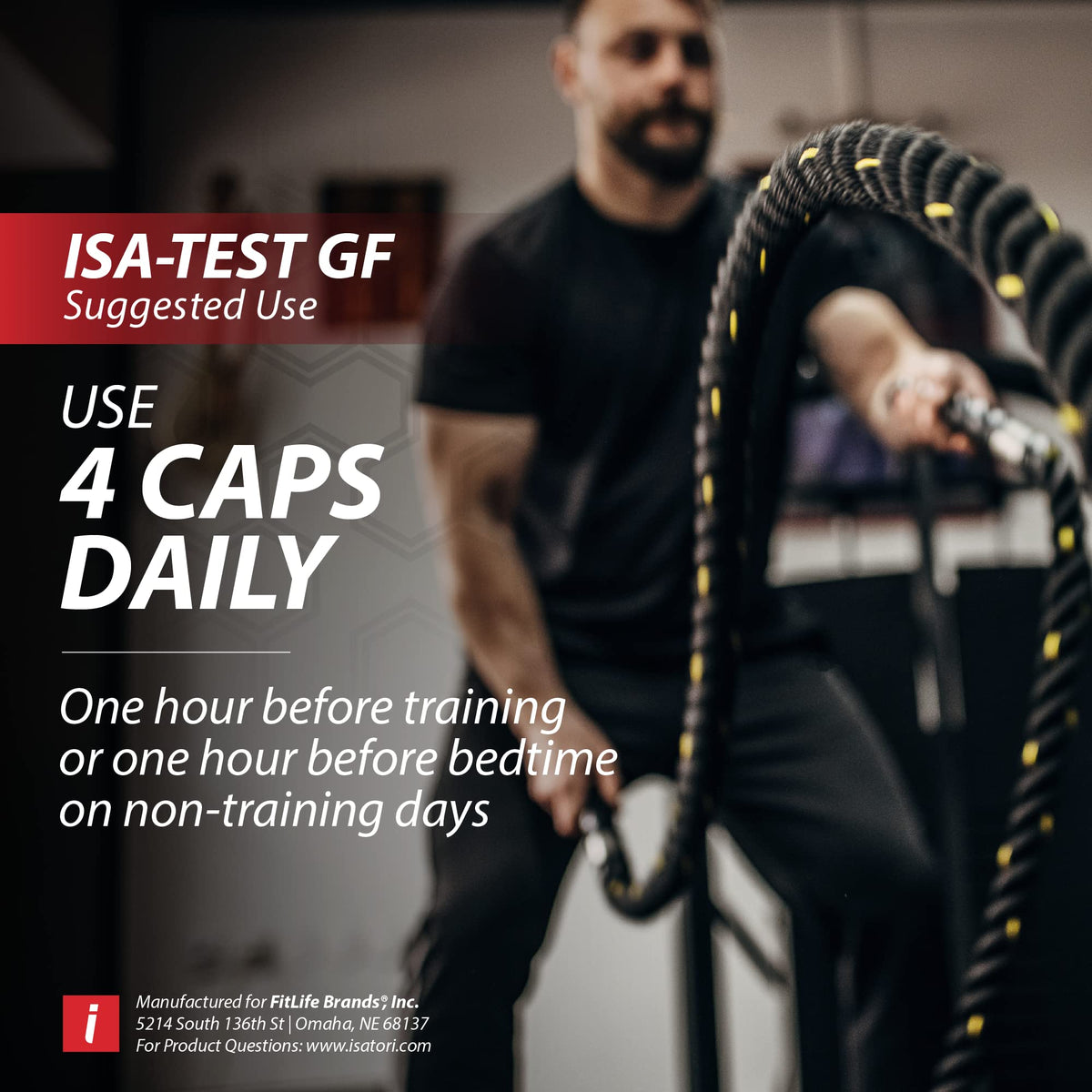 iSatori ISA-Test GF Testosterone Support - 120 Capsules - image 8