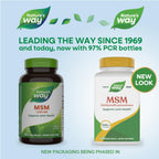 Nature's Way MSM 1000 mg Joint Health Support - 200 Tablets - image 2