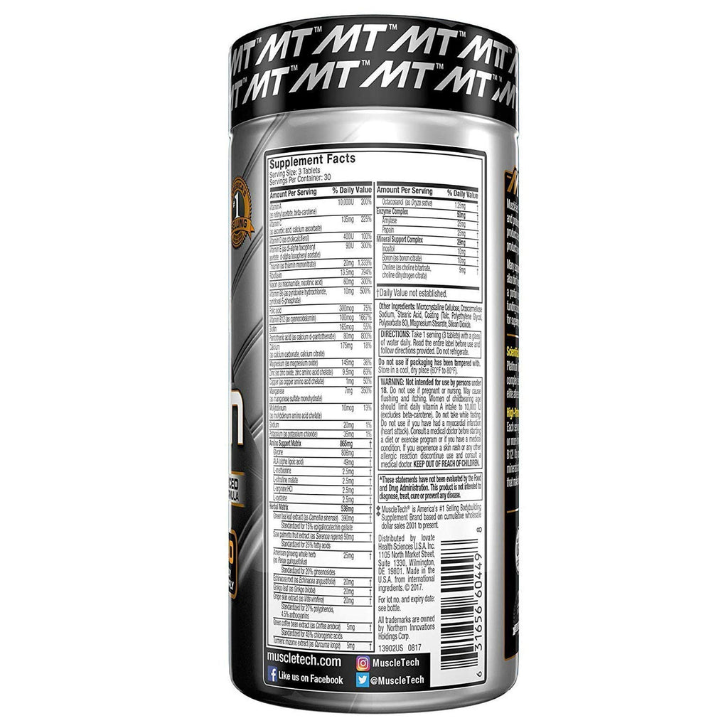 MuscleTech Platinum Creatine Monohydrate Powder + Multivitamin - image 3