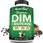 Nutrivein Premium DIM Supplement 400 mg - 120 Capsules