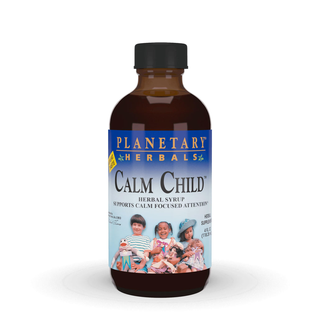 Planetary Herbals Calm Child Herbal Syrup - 4 Fl Oz