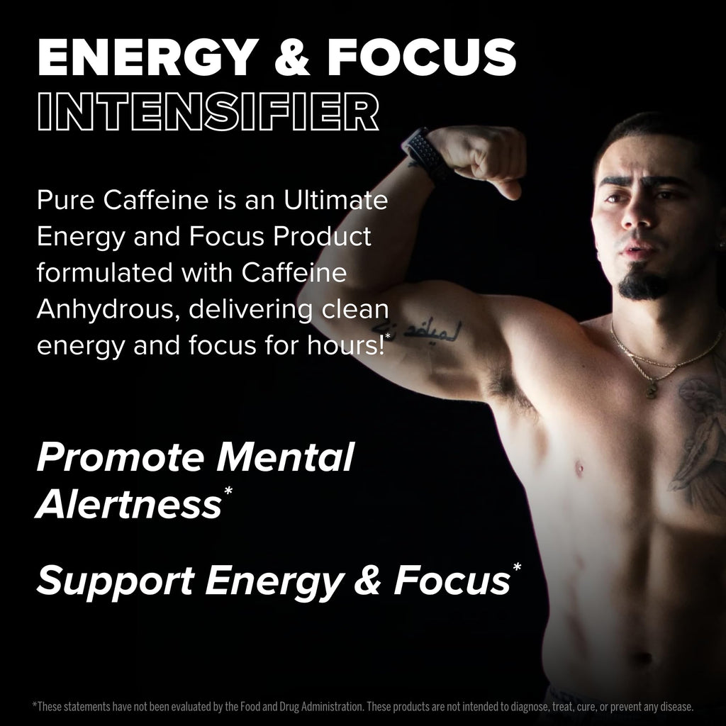FINAFLEX Pure Caffeine Capsules for Energy & Focus - 100 Capsules - image 3