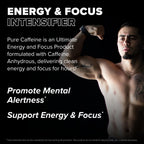 FINAFLEX Pure Caffeine Capsules for Energy & Focus - 100 Capsules - image 3