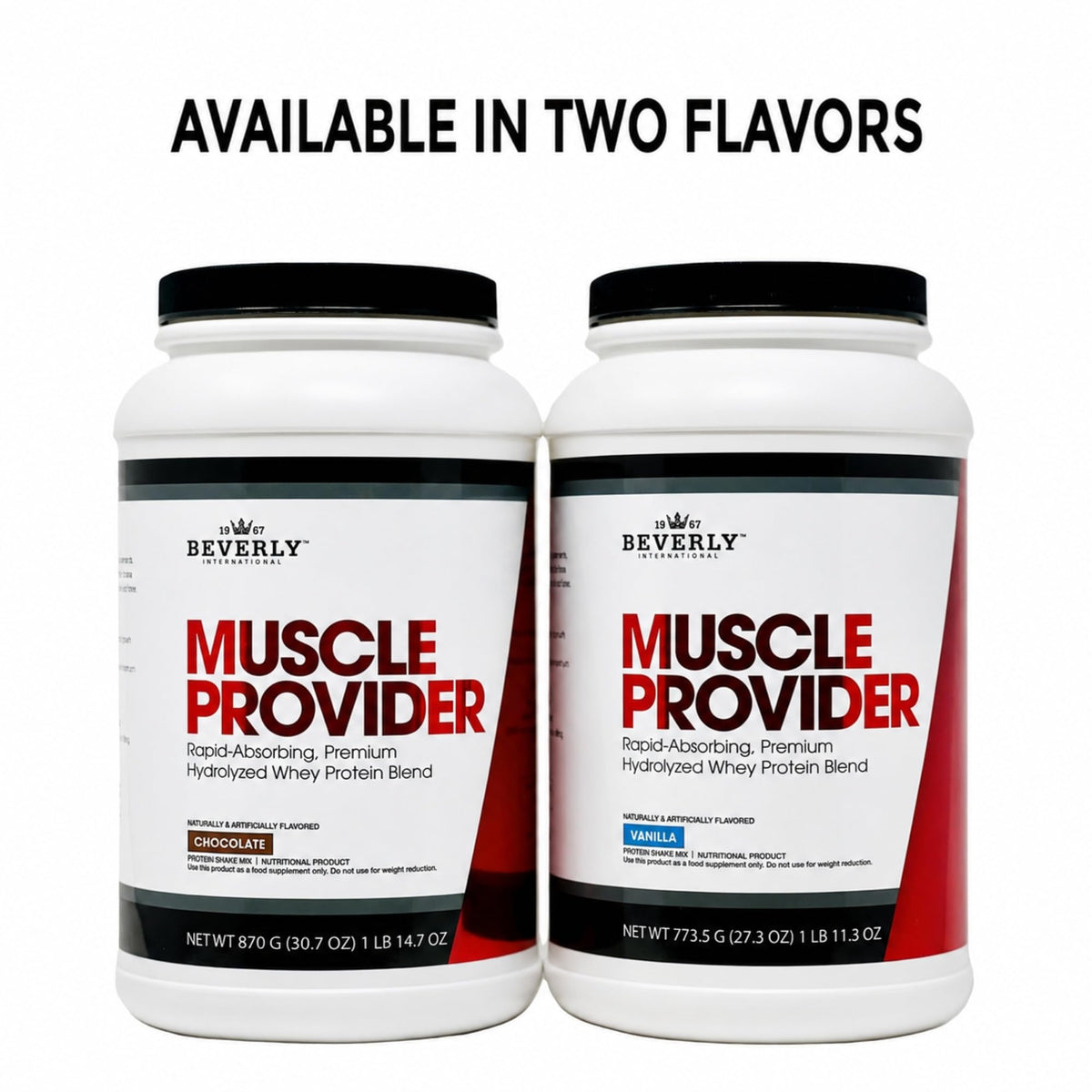 Beverly International Muscle Provider, Vanilla, 30.7 Ounce