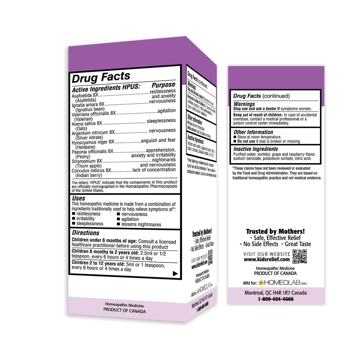 Kids Relief Calming Syrup for Kids 0-12 Years - 3.4 oz - image 3