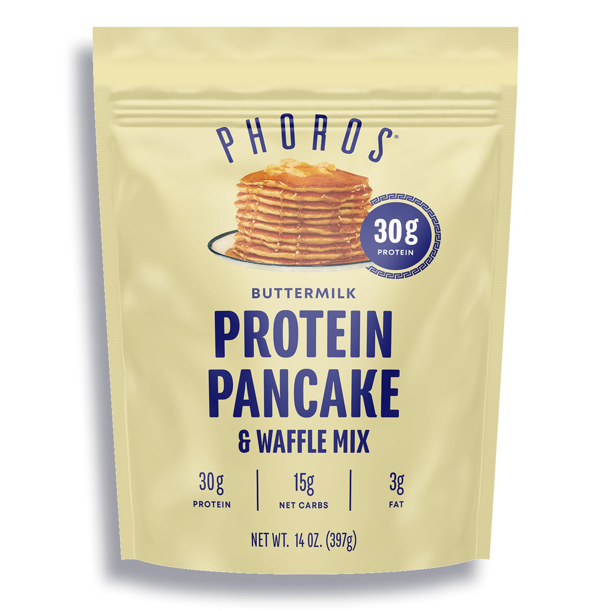 Phoros Nutrition Protein Pancake Mix Buttermilk - 14 oz