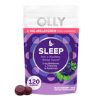 OLLY Sleep Support Gummy Supplement 3 mg Melatonin - 120 Count