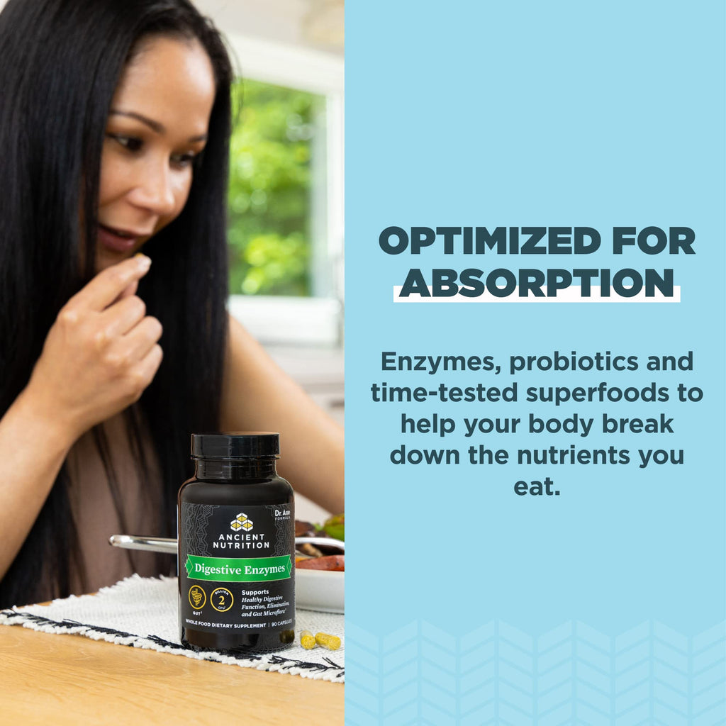 Ancient Nutrition Digestive Enzymes - 90 Capsules - image 4