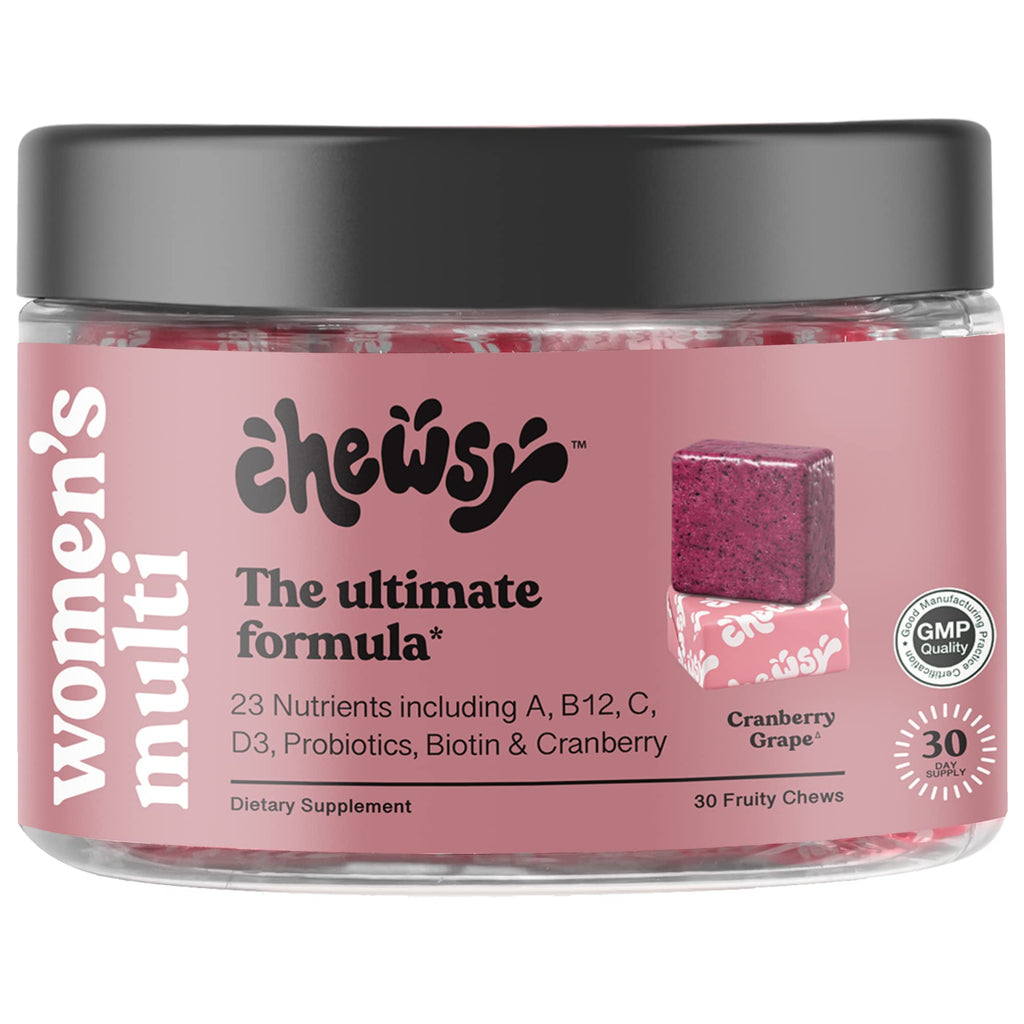 CHEWSY Women's Multivitamin Chews Immune & Energy Support - 30 Count