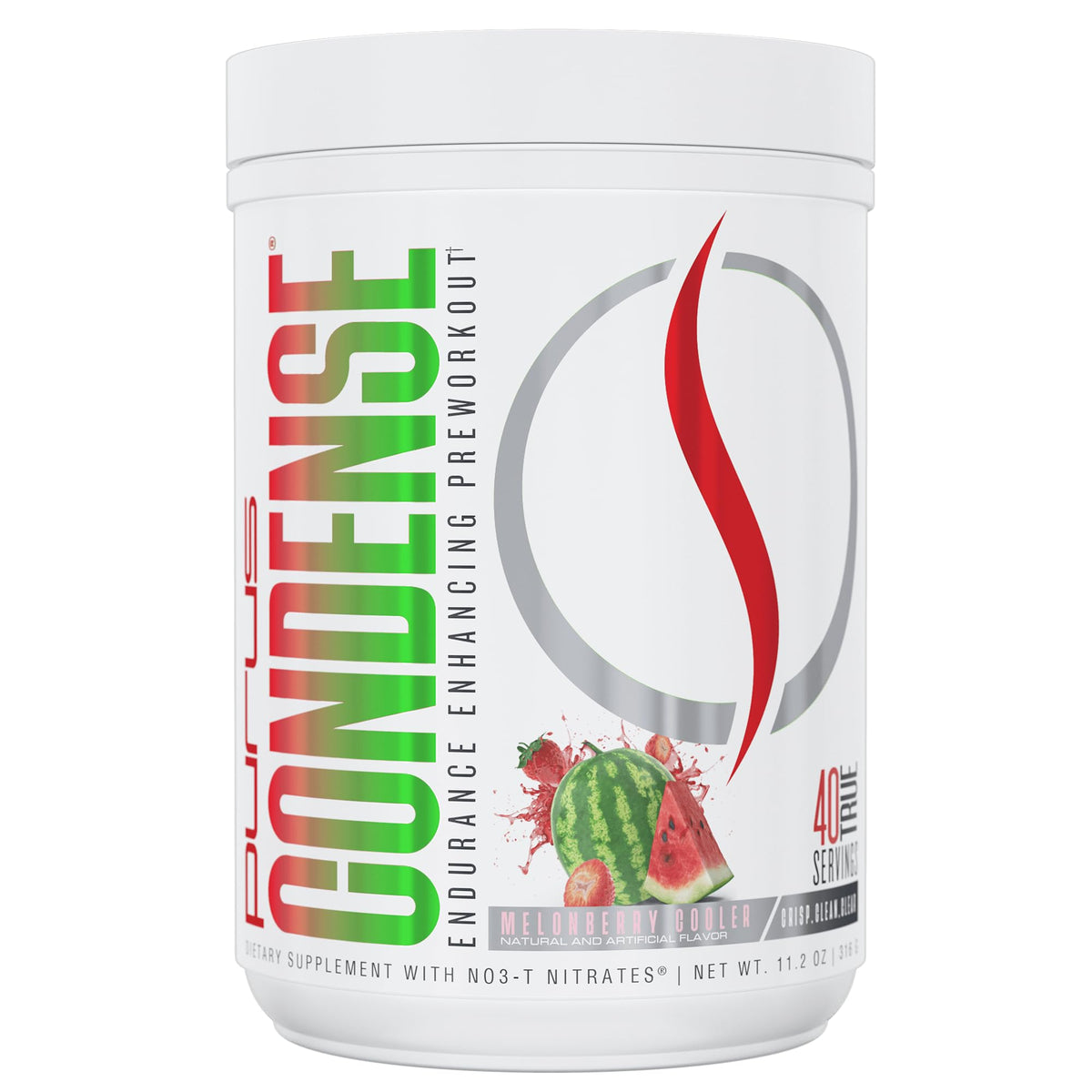 Purus Labs CONDENSE PreWorkout Powder, 40 Servings
