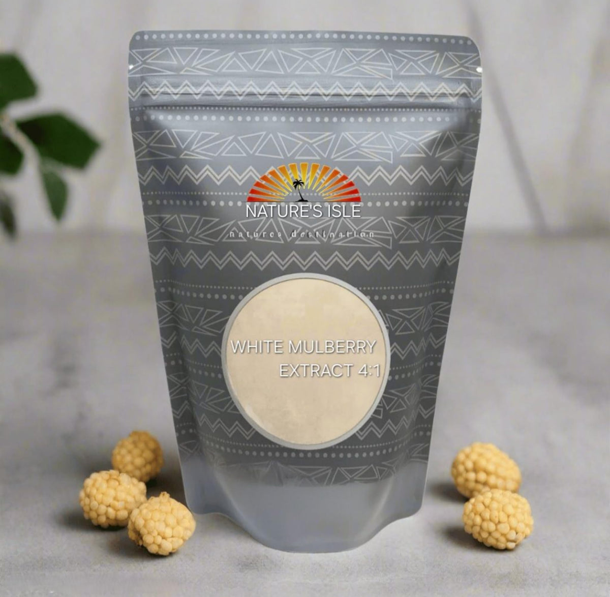 Herbal Island White Mulberry Leaf Extract 4:1 Powder - 16 oz - image 2