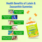 Vazatisi Sugar Free Lutein and Zeaxanthin Gummies