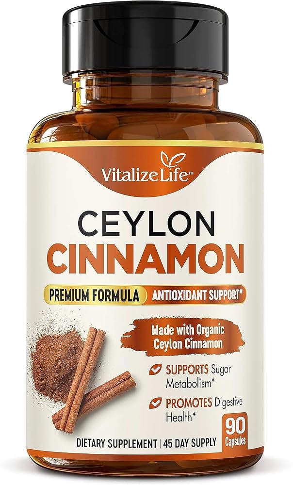 Vitalize Life Certified Organic Cinnamon Capsules