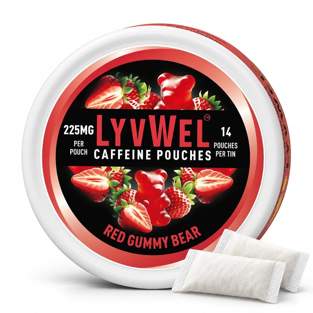 LyvWel yvWel 225mg Caffeine Pouches