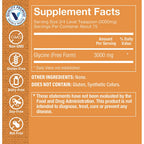 The Vitamin Shoppe Glycine Powder 3000mg for Sleep - 75 Servings - image 2